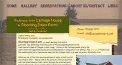 Desktop Screenshot of carriagehousenw.com